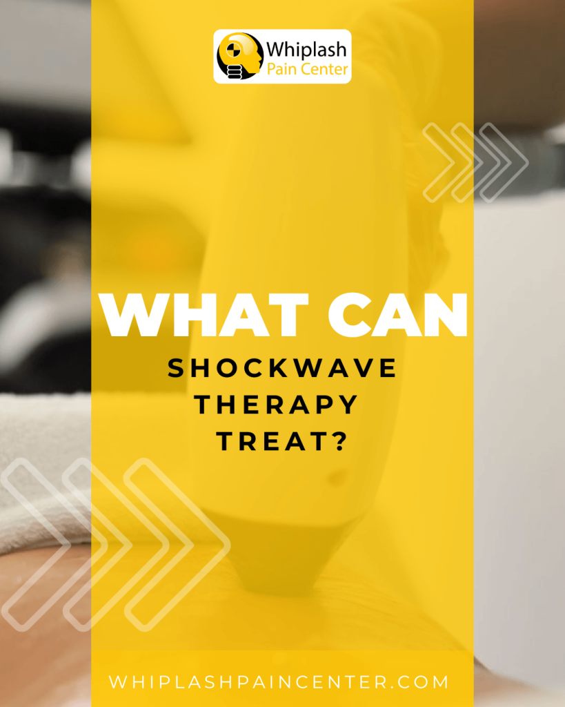 What shockwave therapy treat